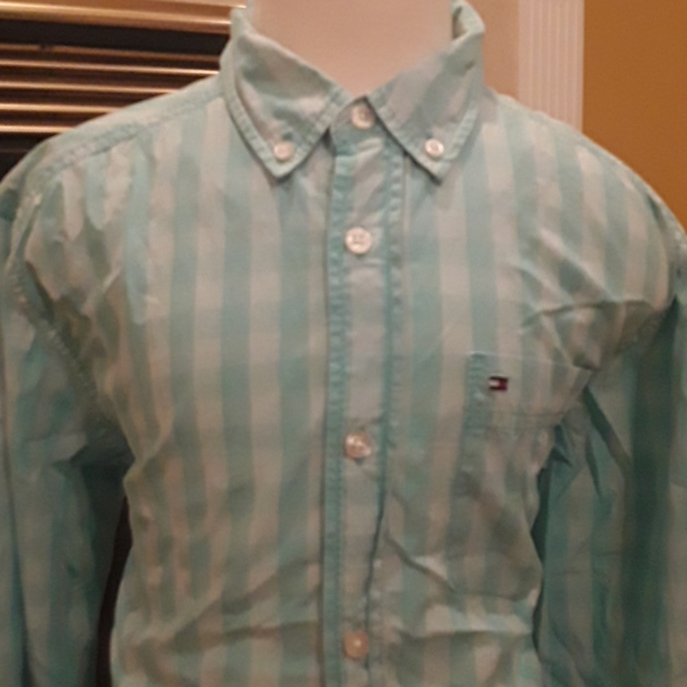 Big boys woven dress shirt